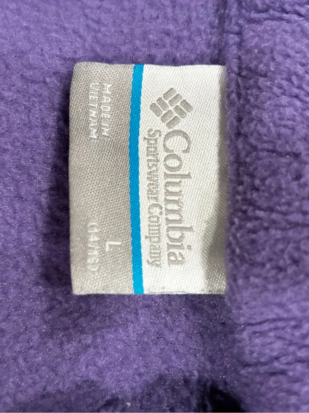 Columbia Kids Purple Full-Zip Fleece Jacket